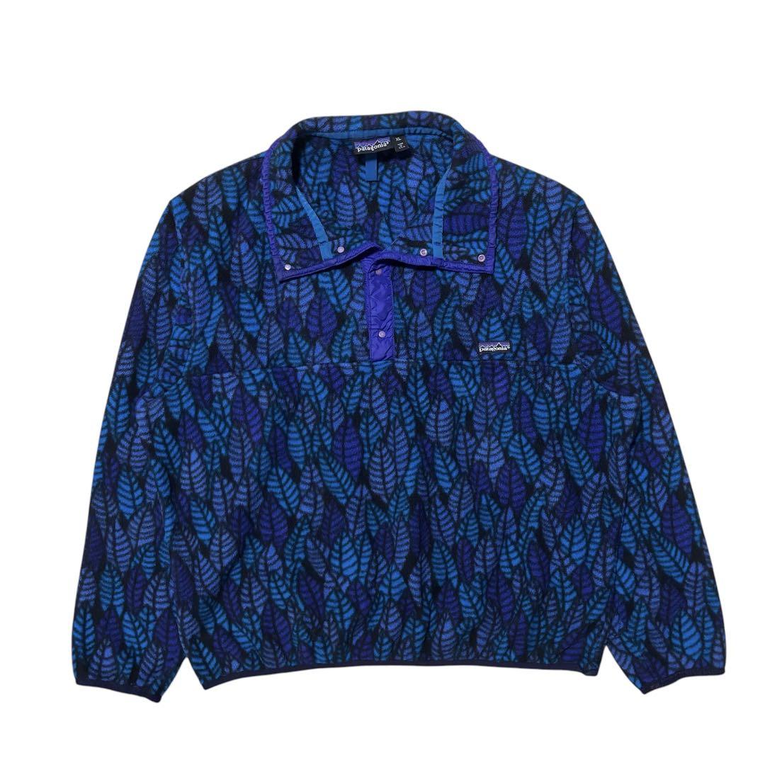 希少XL パタゴニア シンチラ 激レア入手困難S級 リーフ柄 Patagonia