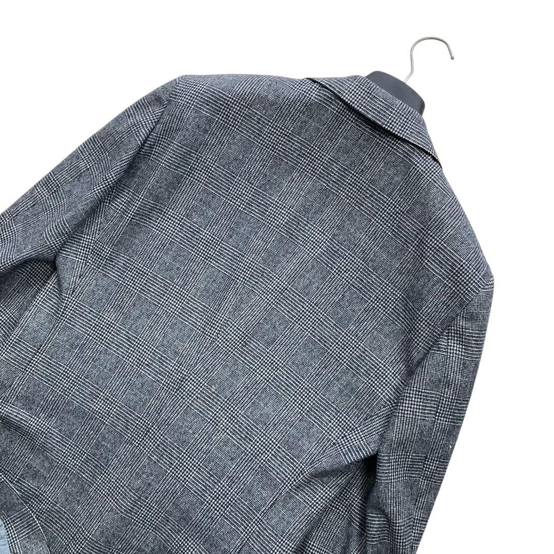トゥモローランド fox flannel カシミヤ混 テーラードジャケット