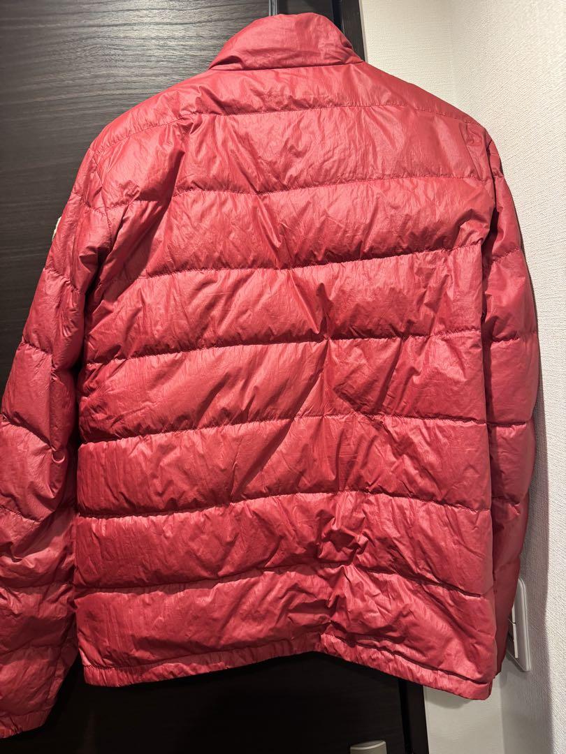 モンクレール MONCLER レッド ダウンジャケット モンクレール MONCLER レッド ダウンジャケット