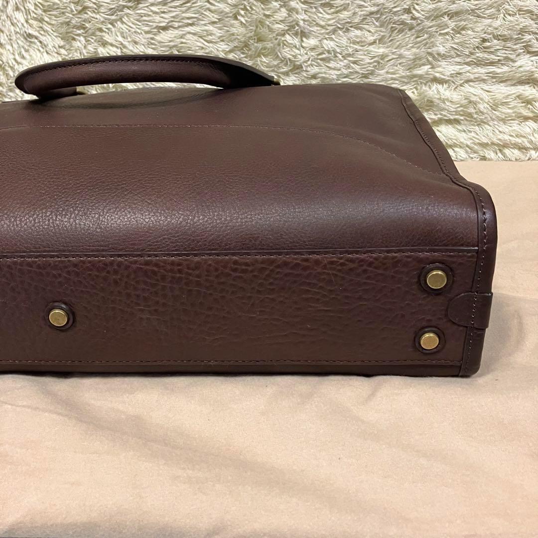 【極美品】GANZO 2way ブリーフケース ショルダーバッグ 7QS-H