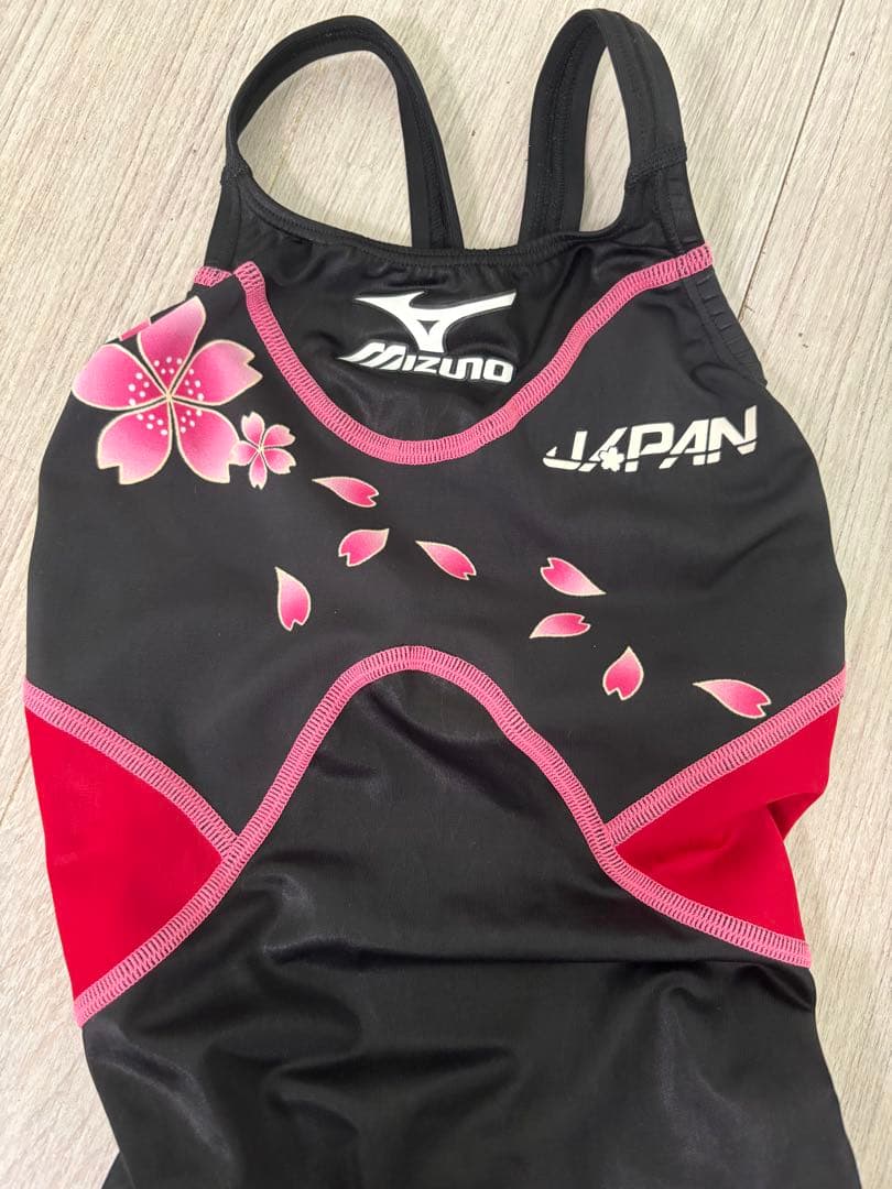 桜柄japanスパッツ水着S