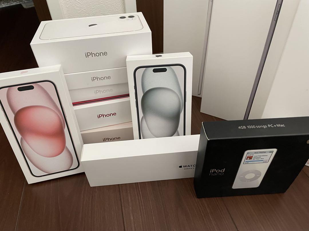 apple製品　空箱　12点セット