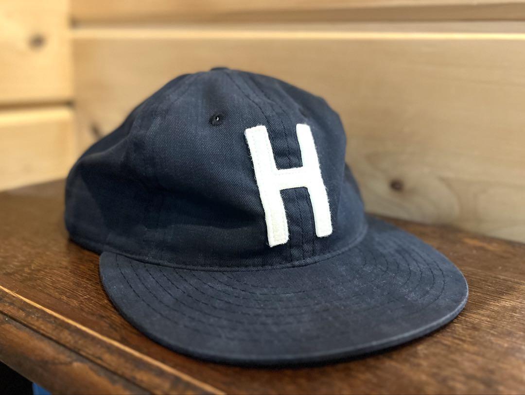 エベッツフィールド　ebbets field Hロゴ キャップ　USA製