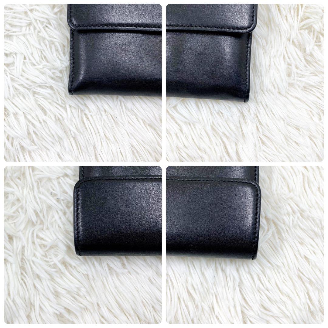 ✨美品✨　GUCCI グッチ インターロッキング G 二つ折り 長財布 ブラック ✨美品✨】 グッチ インターロッキング G 二つ折り 長財布 ブラック