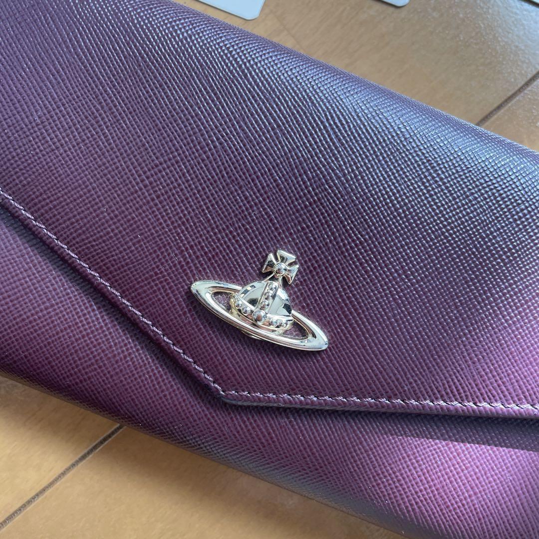 Vivienne Westwood 長財布 ボルドー 美品