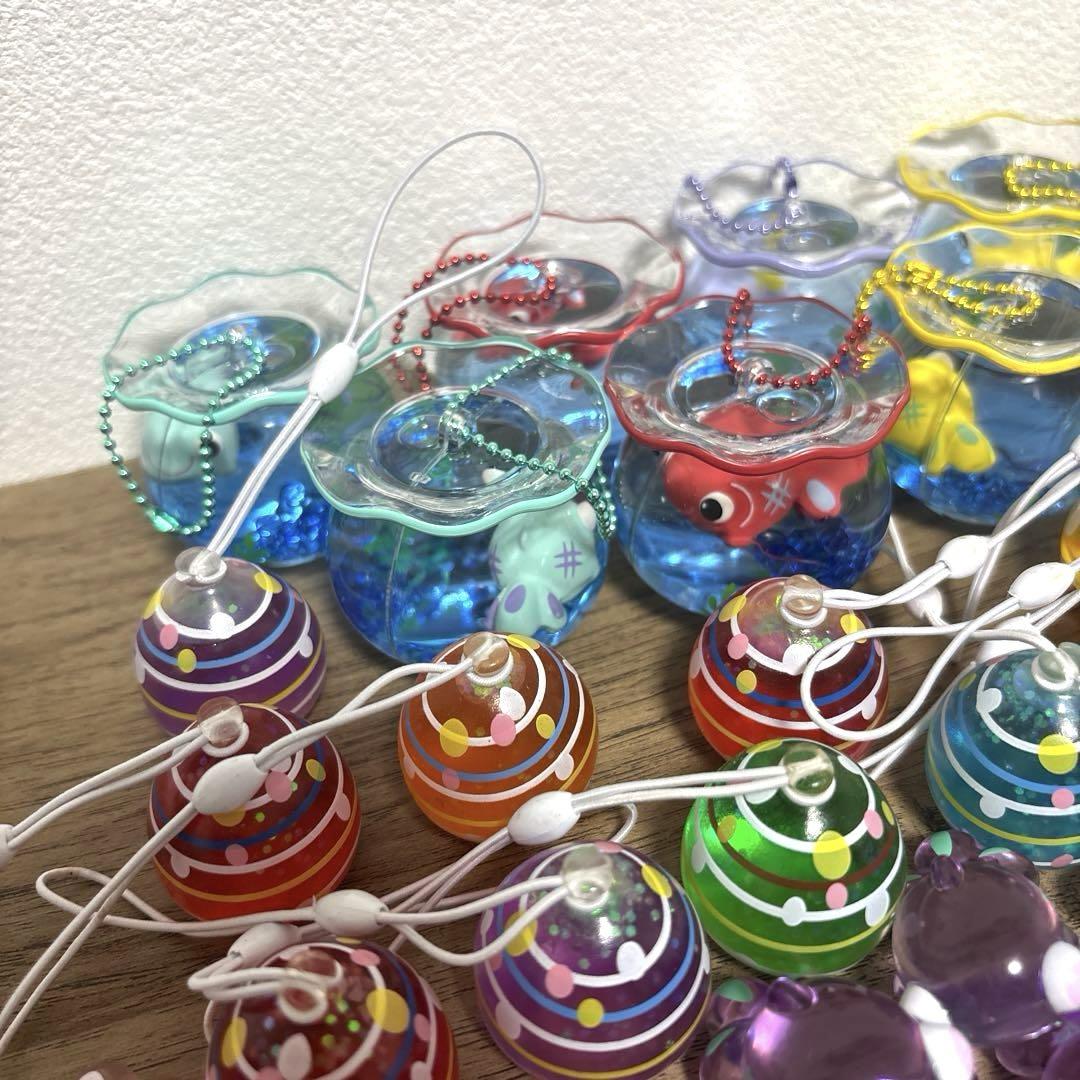 ミニチュア でめきん 金魚鉢 ヨーヨー オイルチャーム 111点