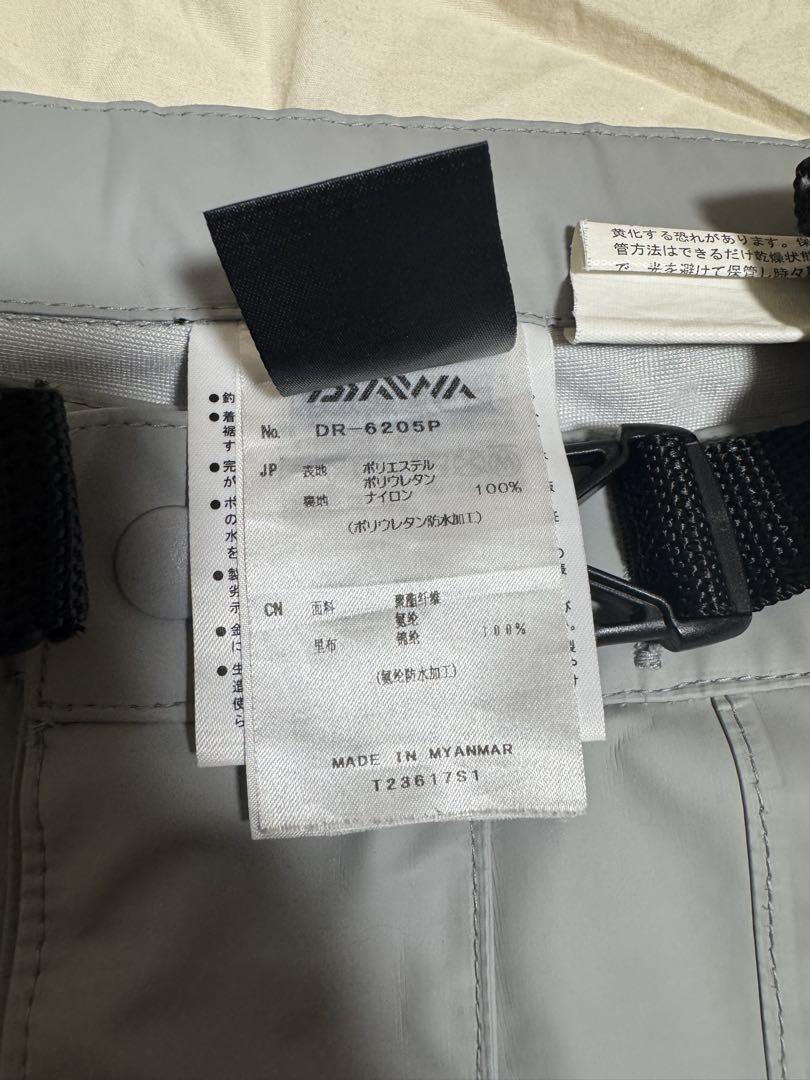 Daiwa フィッシングハーフパンツ 2XL グレー