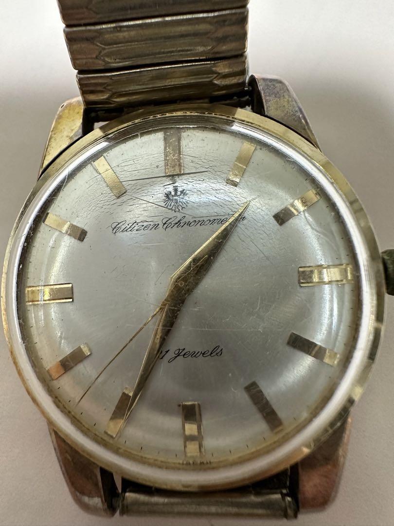 CITIZEN CR1507081クロノメーターヴィンテージ手巻き