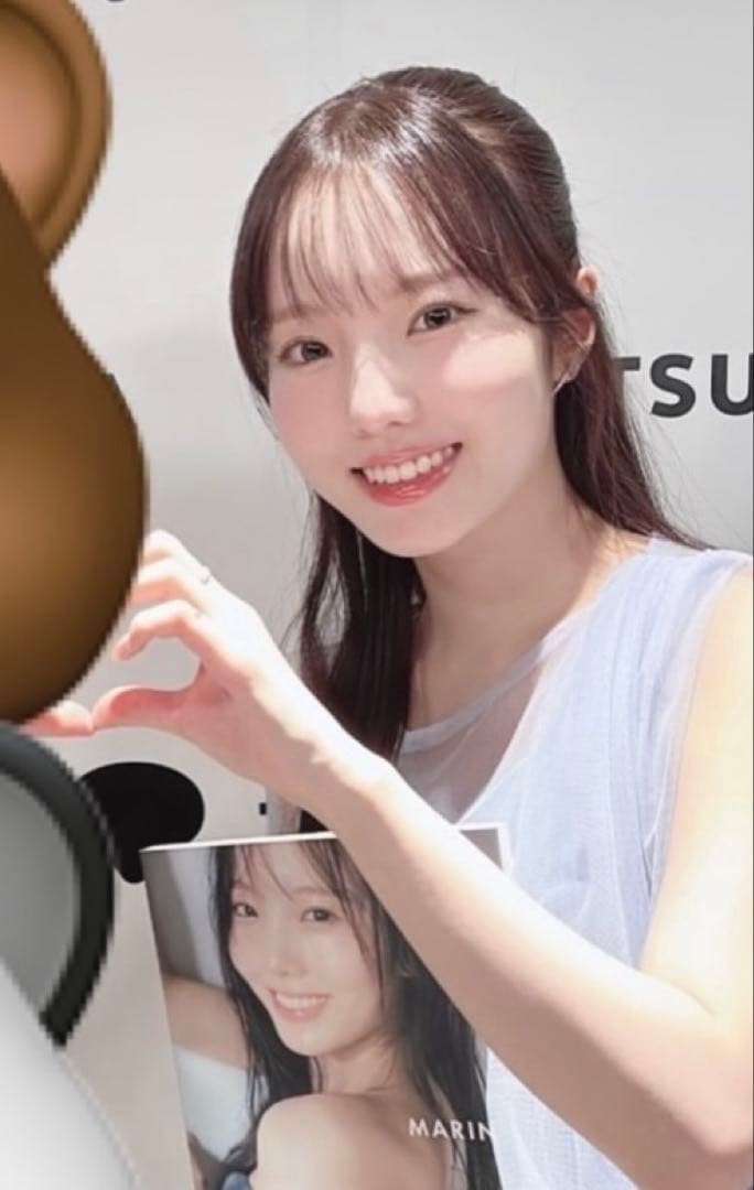 本田真凜　直筆手渡しサイン本 『ＭＡＲＩＮ 』本田真凜 1st写真集