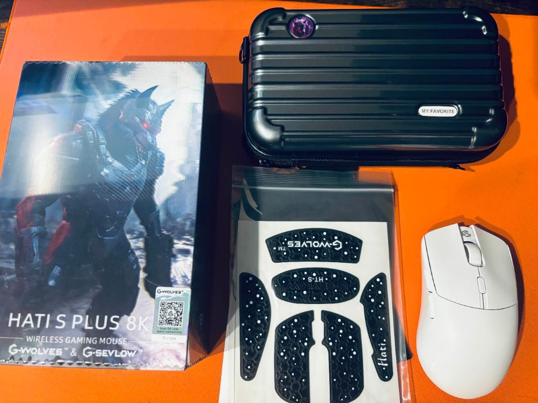 【ほぼ未使用】g-wolves hts plus 8k white 画像2