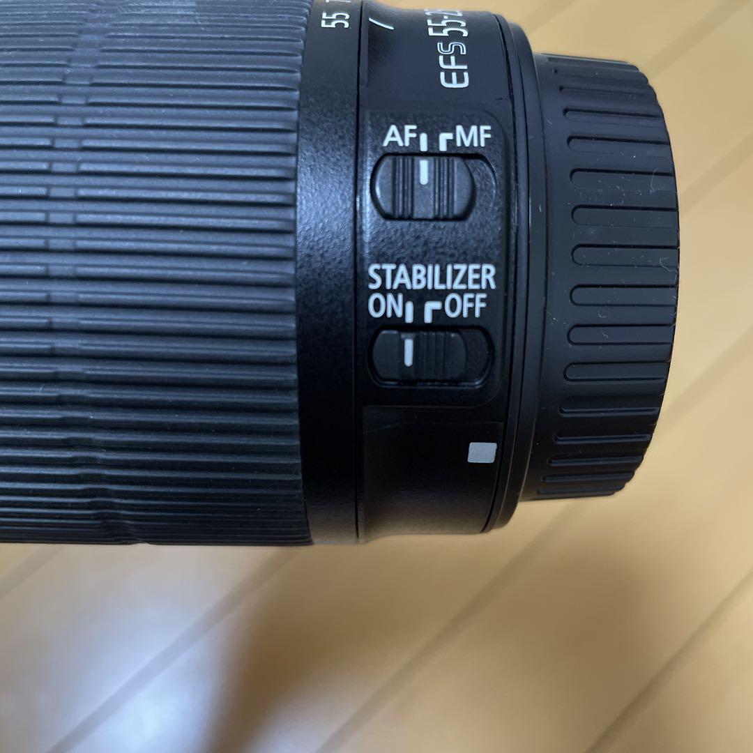 CANON efs 55-250mm f4-5.6 レンズ