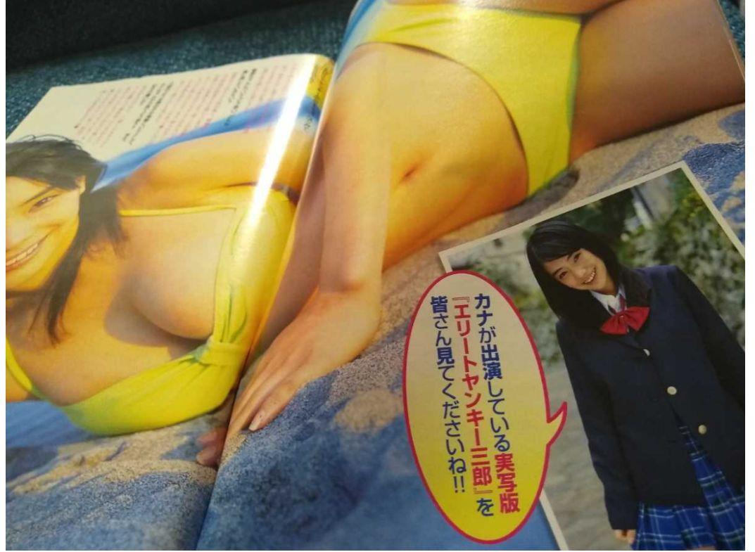 ☆希少 ヤングマガジン 2007 No.19 倉科カナ 水着 グラビア ヤンマガ