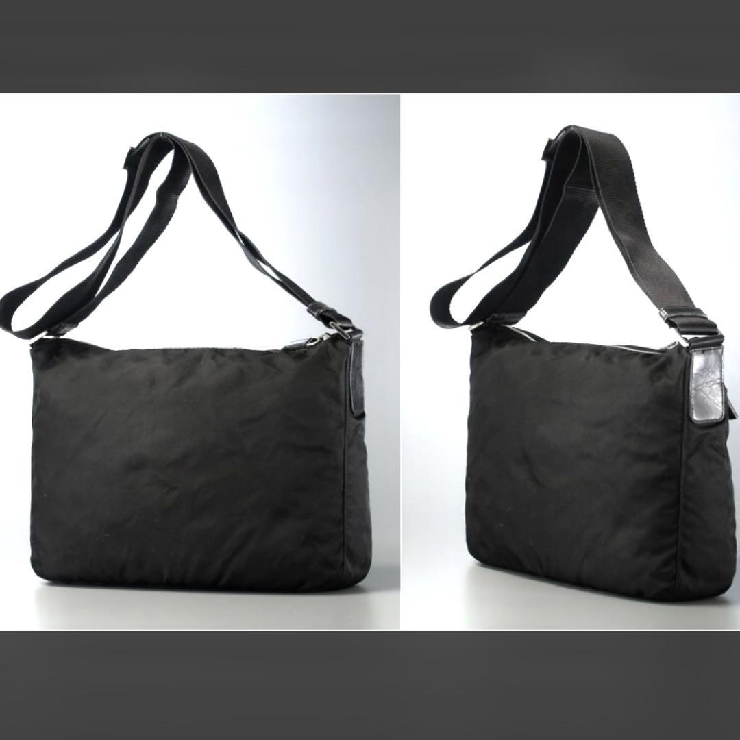 プラダ✨カメラバッグ 三角ロゴ ショルダー 黒BT0421 ナイロン