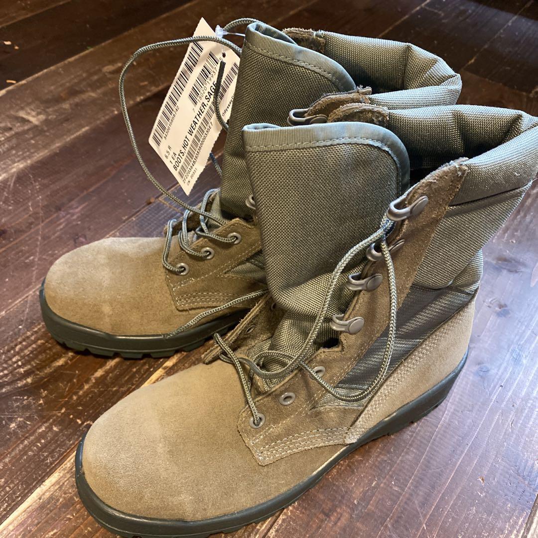 送料込み 米軍 未使用品 ICWR 6.5R ミリタリーブーツ