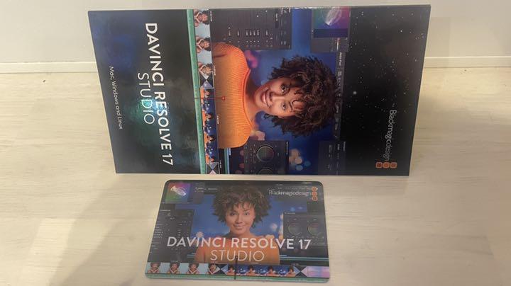 【新品・未使用】Davinci Resolve studio 17