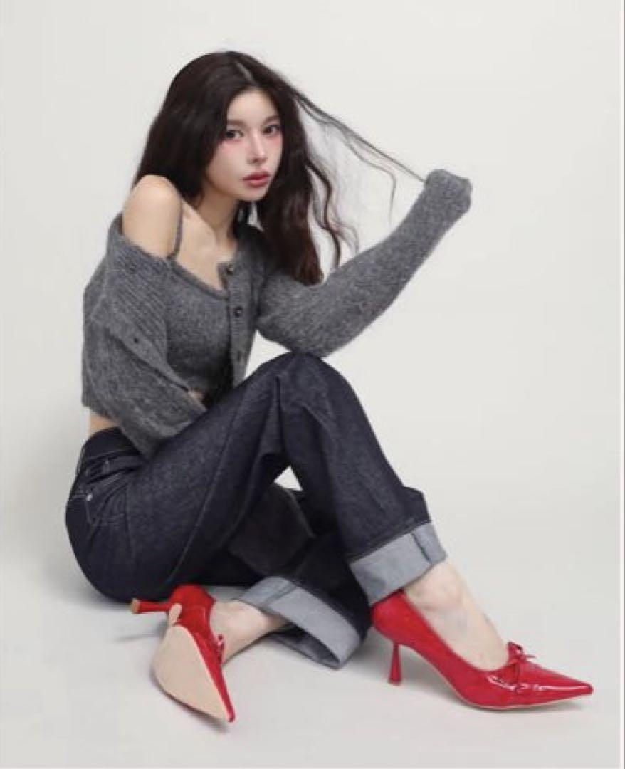 新品タグ付 Darich ダーリッチ バックデザインストレートデニムパンツ