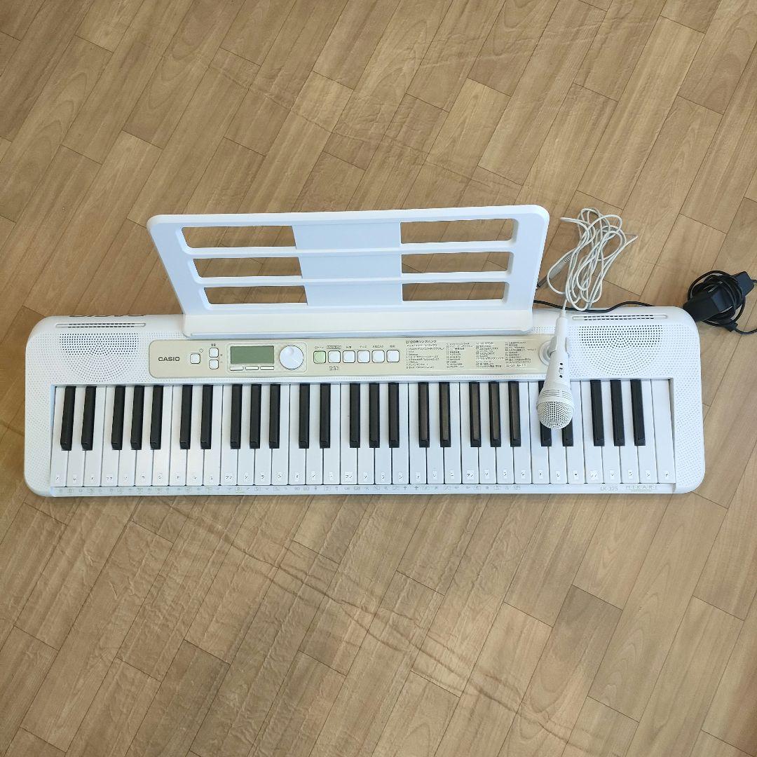 電子キーボード61鍵 マイク付き Casiotone 光ナビゲーションキーボード