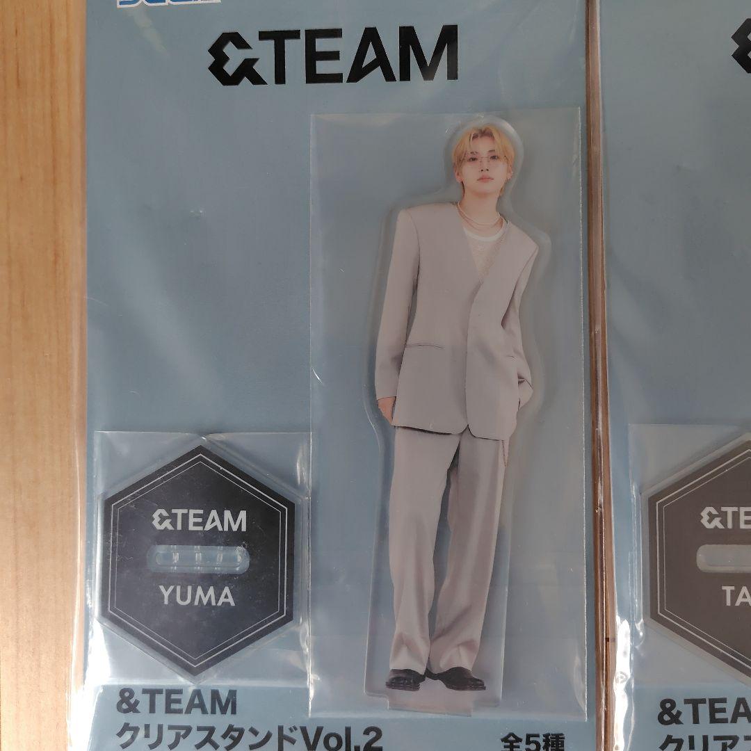 &TEAM クリアスタンド YUMA TAKI アクリルスタンド セット