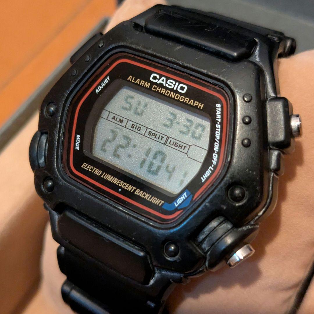 CASIO デジタル 腕時計 ブラック トム・クルーズ 着用モデル