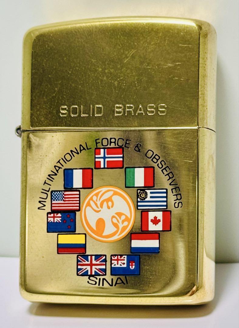 ZIPPO SOLID BRASS ソリッドブラス
