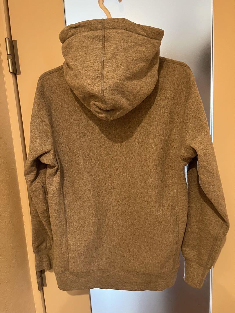 supreme ボックスロゴ　パーカー　グレー　Ｌ