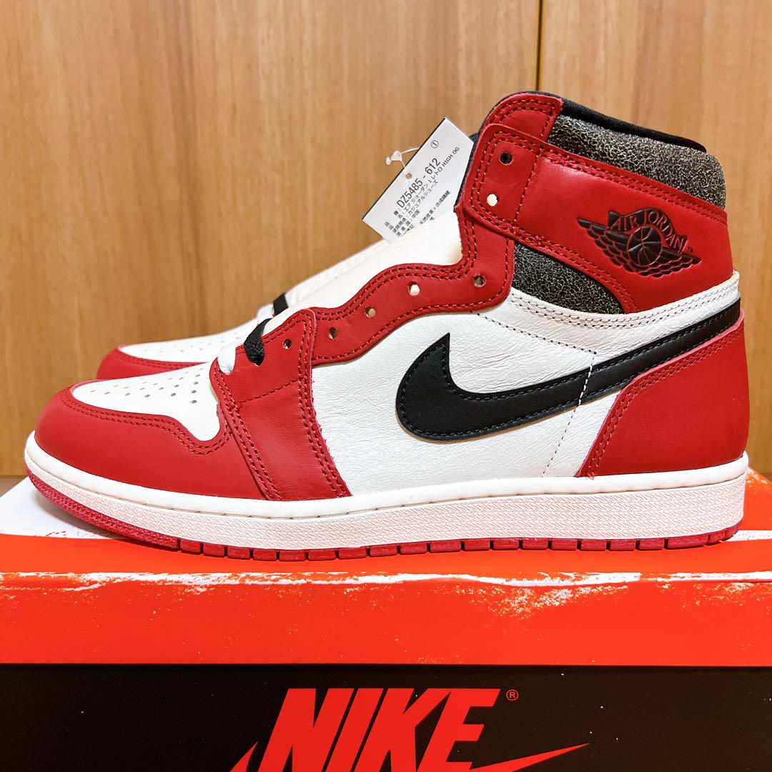靴 AirJordan 1 High OG Lost & Found Chicago