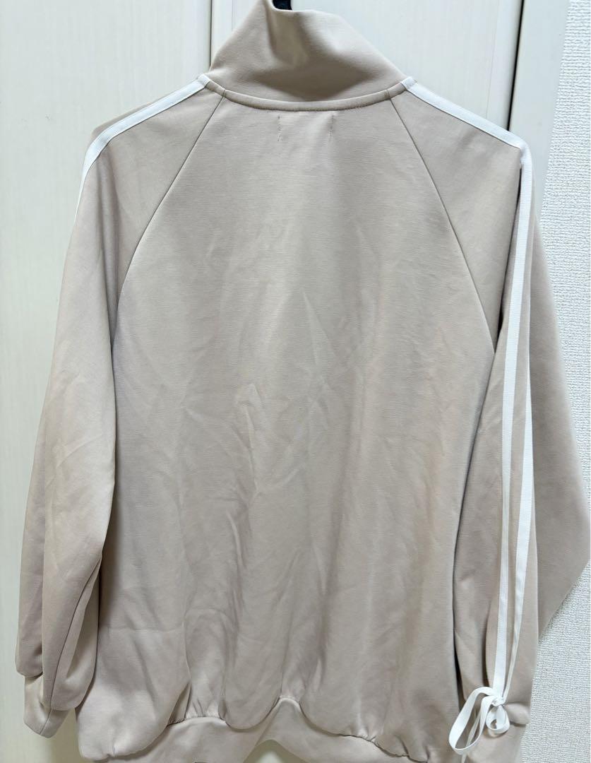 pium ダブルラインオーバーサイズスウェット ピンク pium ダブルラインオーバーサイズスウェット ピンク