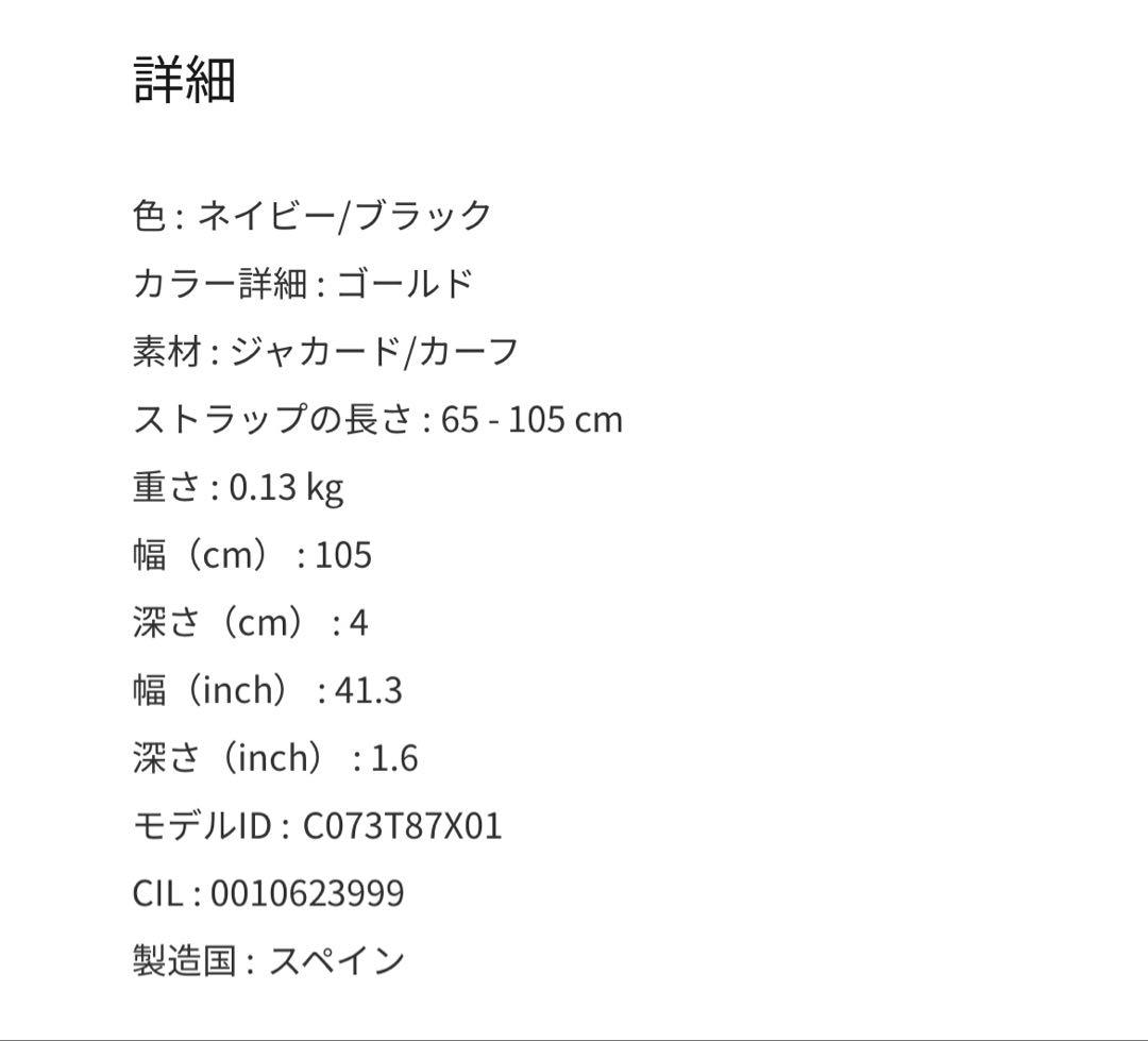 LOEWE アナグラム ストラップ