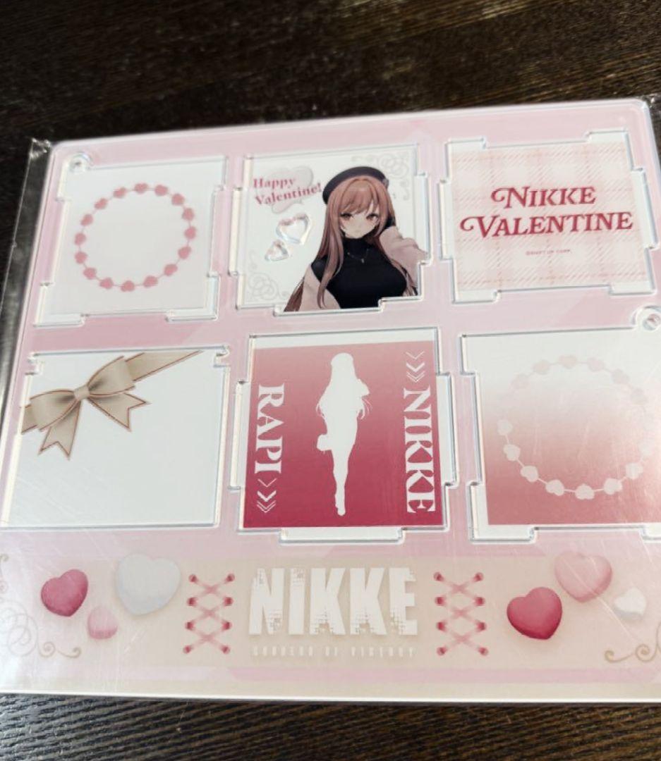 勝利の女神　NIKKE ラピ　バレンタイン2024Ver. アクリルボックス