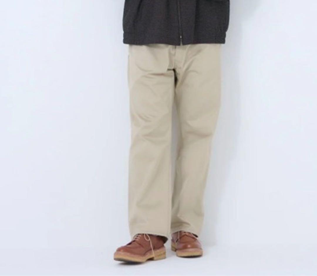 uniform fit uf solid ベージュ　w32 2024モデル