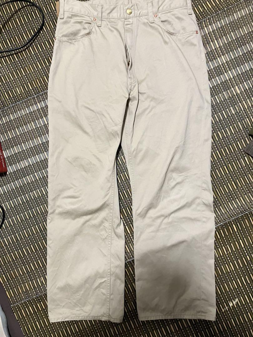 uniform fit uf solid ベージュ　w32 2024モデル