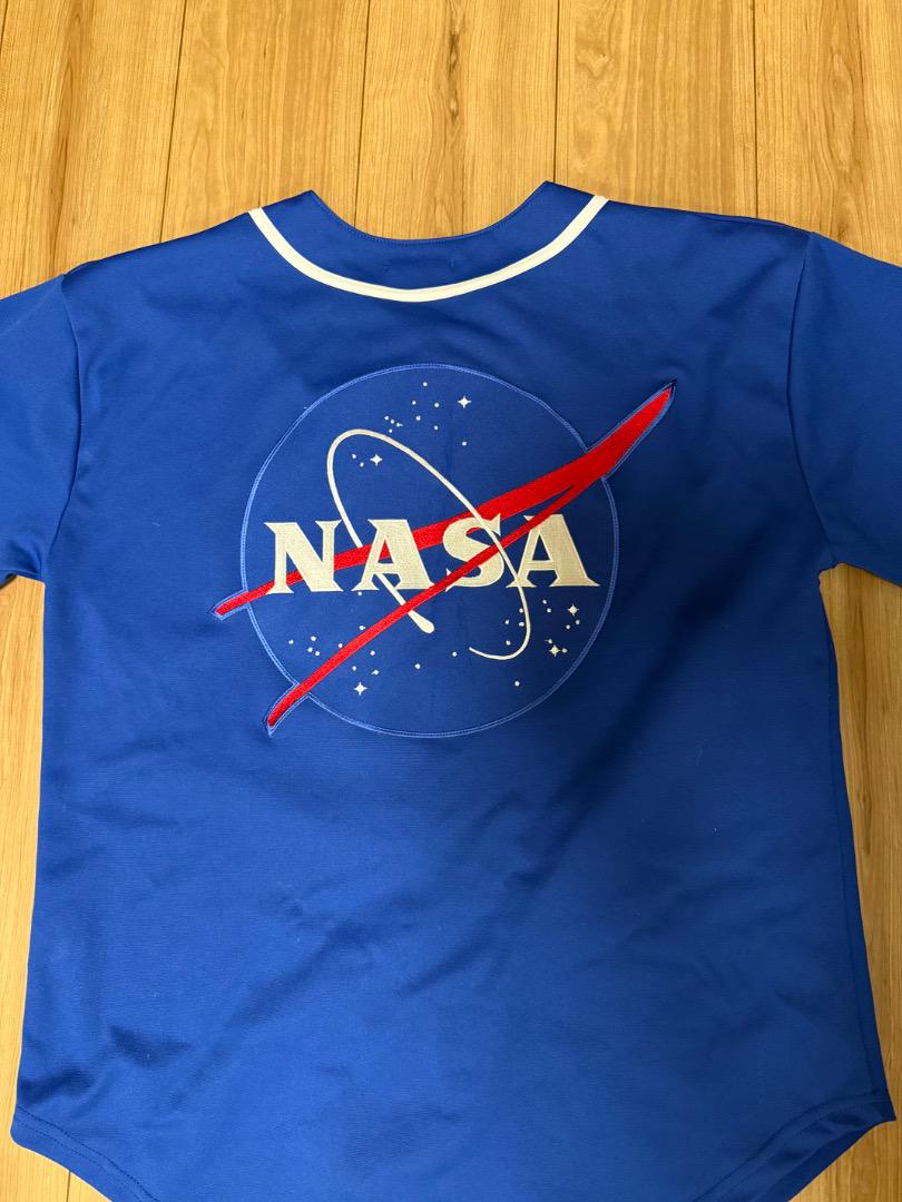 NASA ベースボールシャツ　新品　未使用　海外サイズ NASA ベースボールシャツ 新品 未使用 海外サイズ