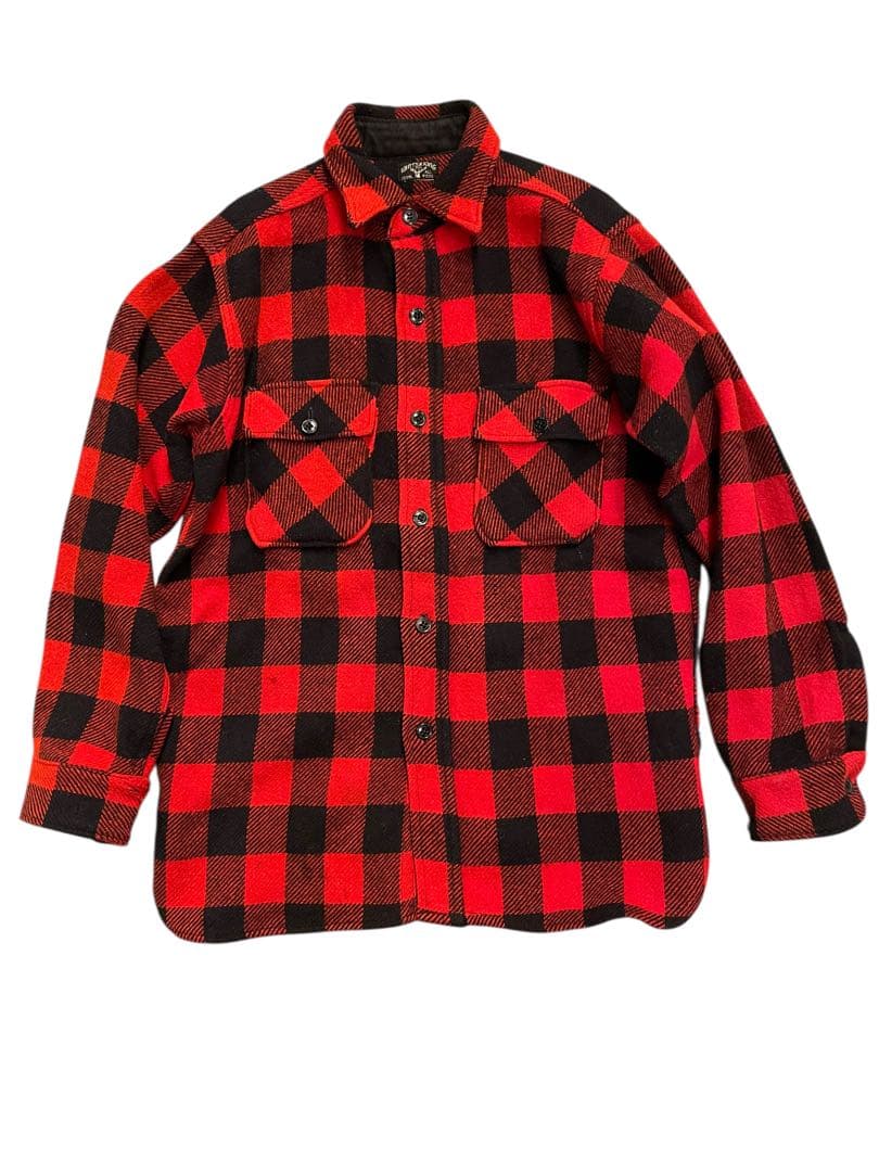 Winter king 50’s ウィンターキング ウールシャツ 長袖シャツL