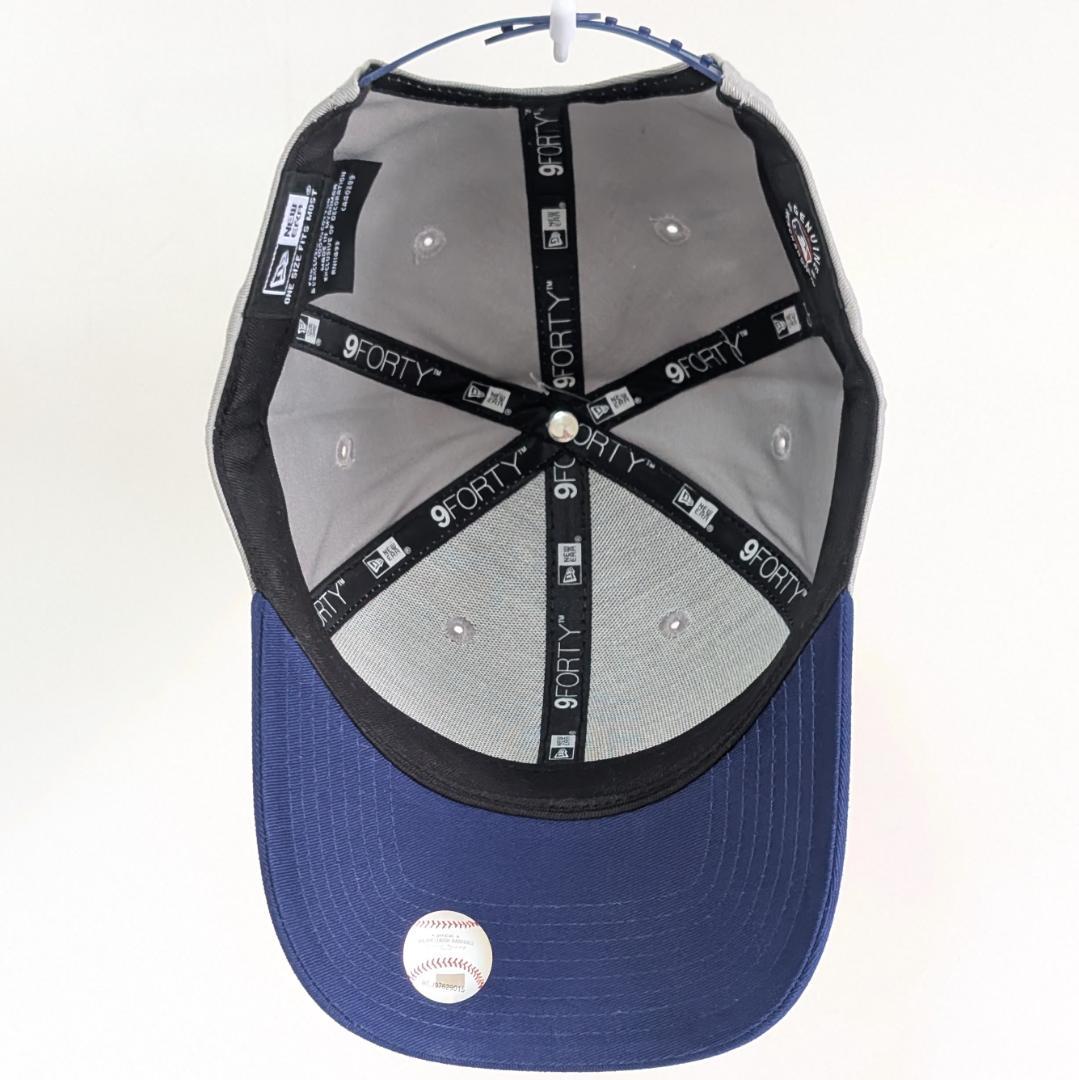 Los Angeles Dodgers 9FORTY キャップ グレー/ネイビー