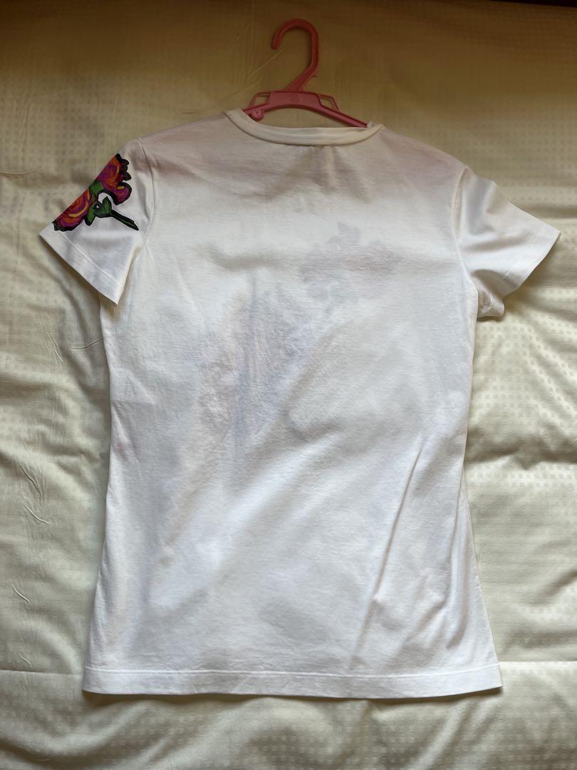 き*く様 Louis Vuitton バラプリント Tシャツ S
