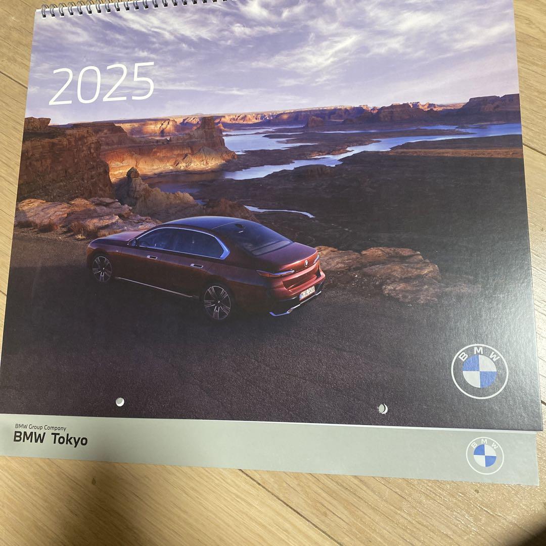 国産品 BMW Tokyo 2025年壁掛けカレンダー&卓上カレンダー カレンダー・スケジュール