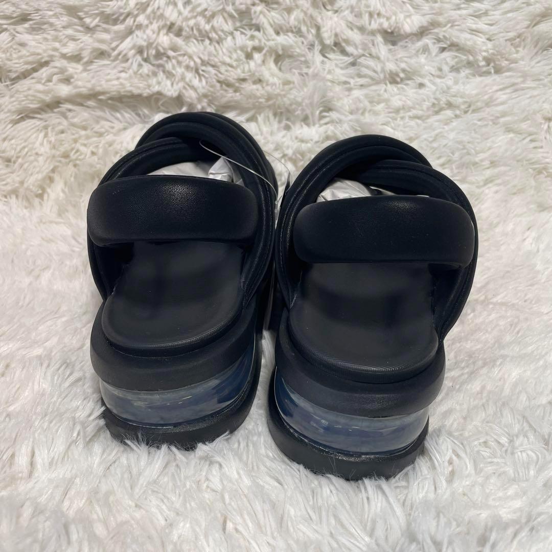 NIKE AIRMAX ナイキ エアマックス アイラ 24cm オールブラック NIKE - 【新品】24cm NIKE エアマックス アイラ サンダル