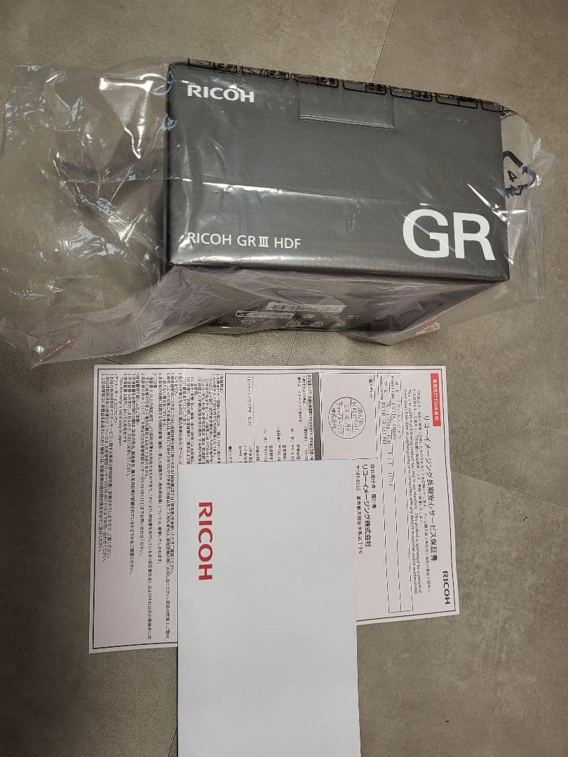 最終値下！【保証書付き】RICOH GR3x HDF RICOH GR III HDF 新品未開封！