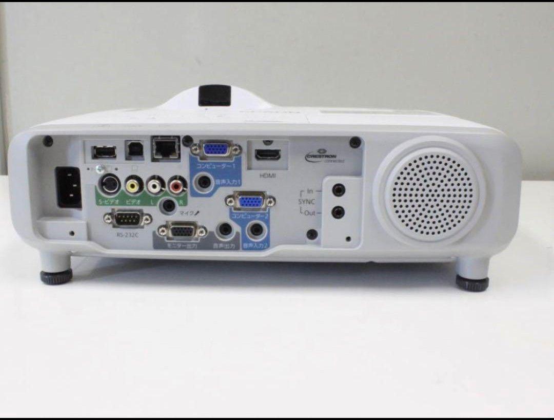 EPSON プロジェクター EB-536WT ランプ明さ高21H/明さ低0H