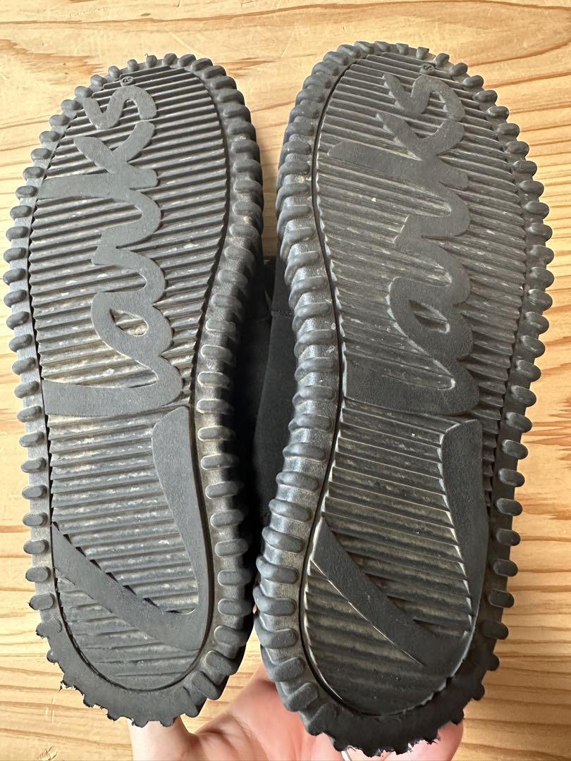 Clarks クラークス　ワラビー　トートルハイ　ブラック　25cm