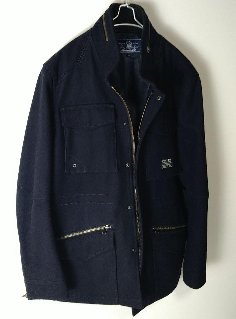 【 AVIREX 】WOOL メルトン M-65 モディファイ　ジャケット　XL
