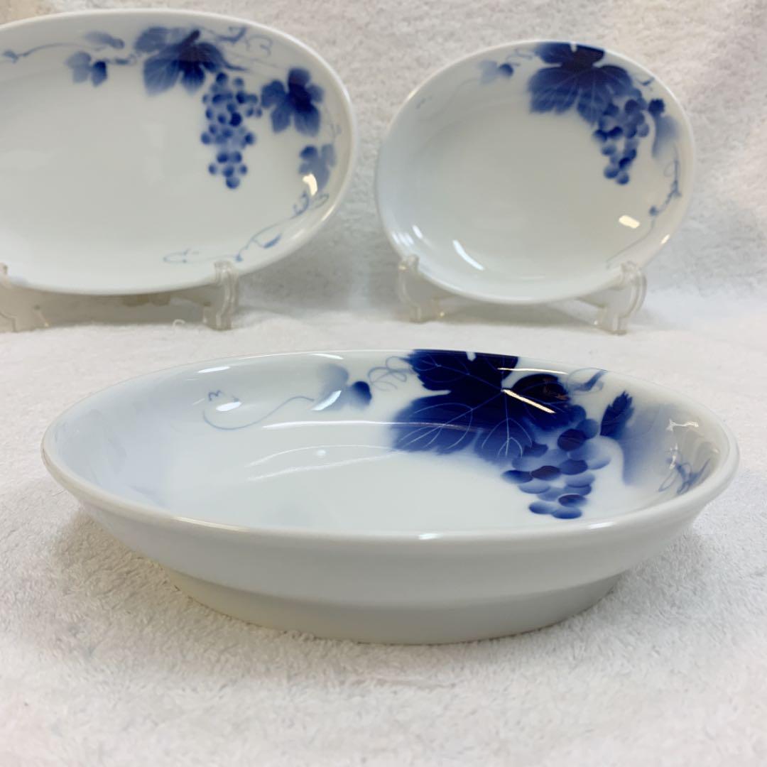 超激得定番 人気 染付 ぶどう柄 食器セット f6p2z-m60199888675 有田焼 深川製磁 ブルーワイナリー 人気SALE高品質