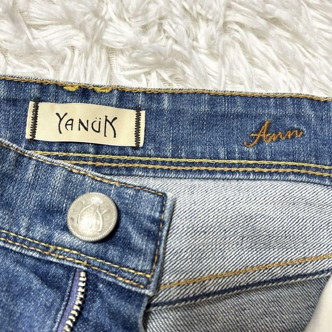 美品】【YANUK】ヤヌーク Ann 23 MFB ボーイズテーパード
