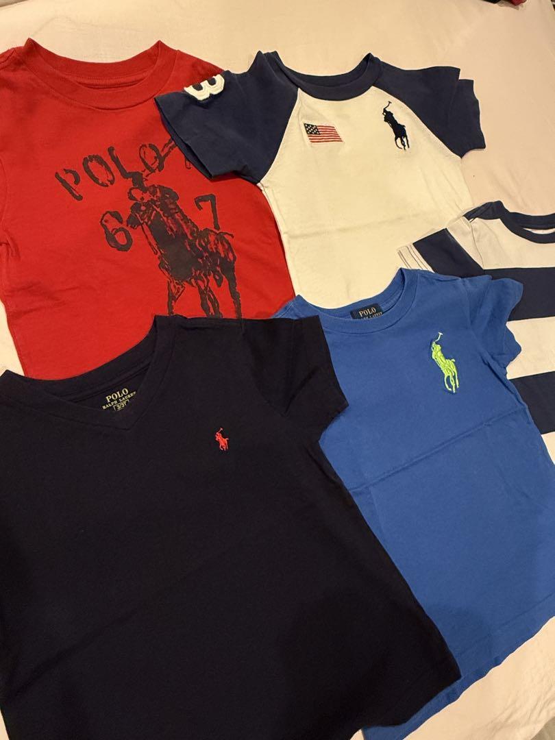 ポロラルフローレン・3T 110cm Tシャツ　セット売り〜
