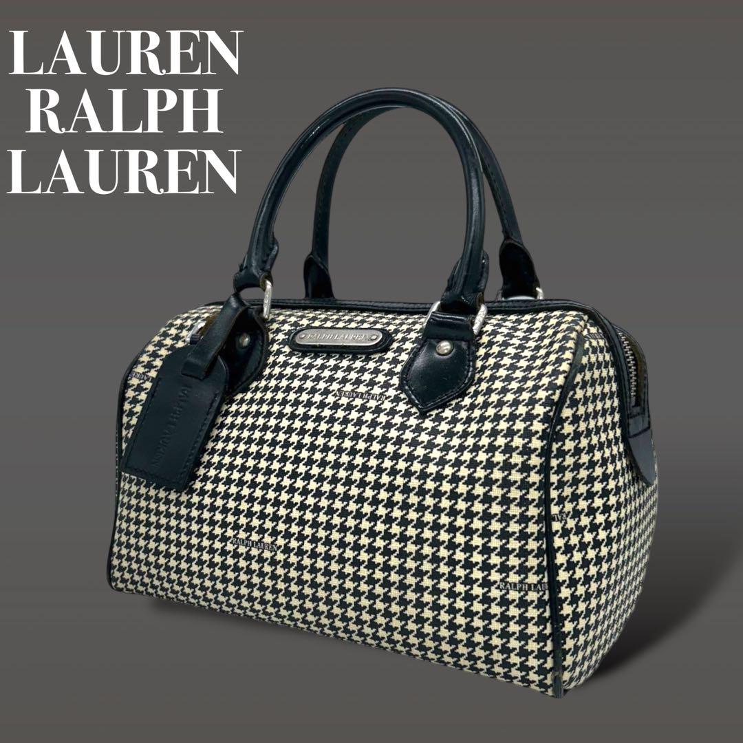 LAUREN RALPH LAUREN ミニボストンバッグ0384