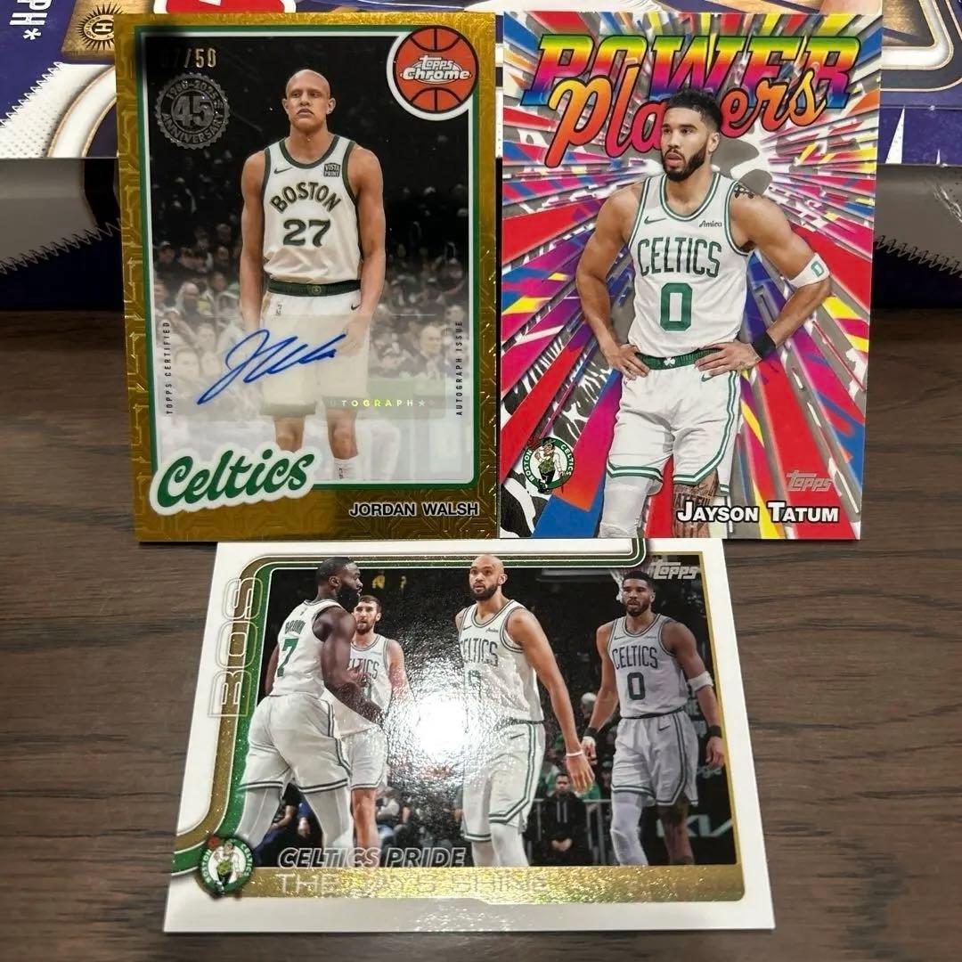 NBAカード セルツJordan Walsh 45thサイン50枚 他セットやや傷や汚れあり