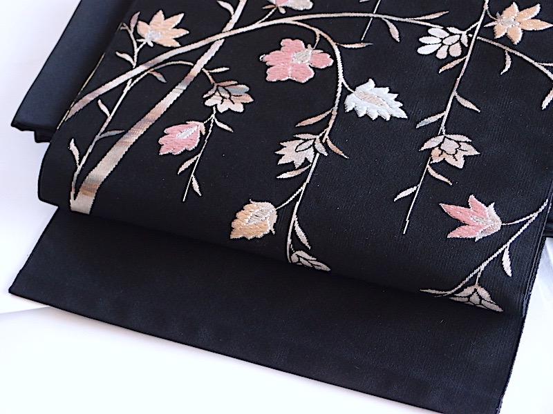 Kisste 博多帯 名古屋帯 正絹 博多名古屋帯 新品 八寸名古屋帯