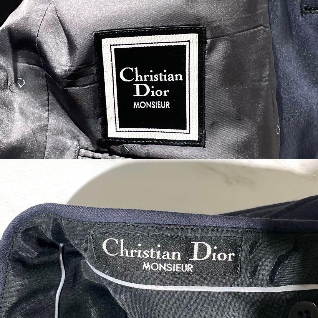 カシミヤ　Christian Dior　クリスチャンディオール　スーツ