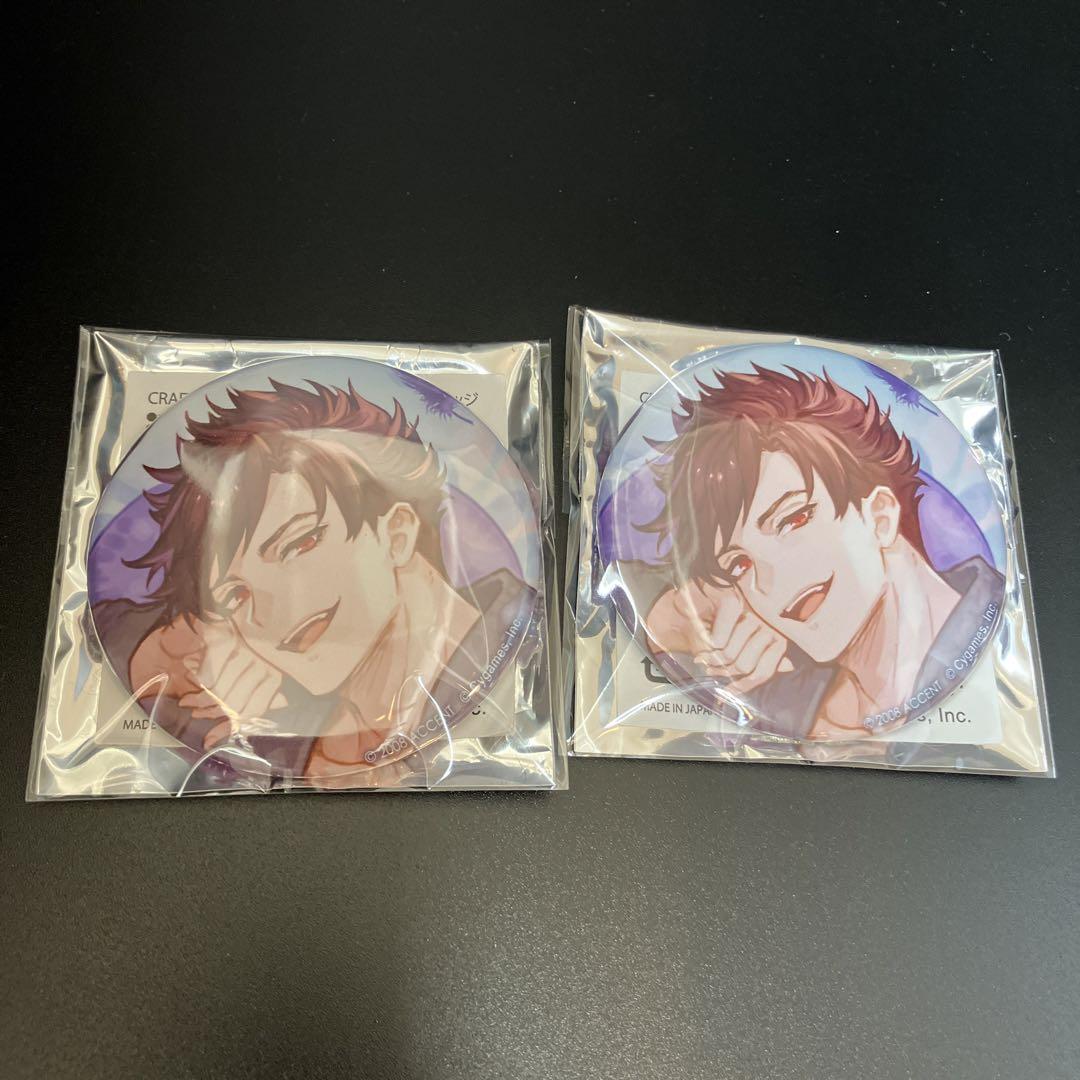 グラフェス グラブル CRAFTHOLIC ベリアル 缶バッジ 2個セット