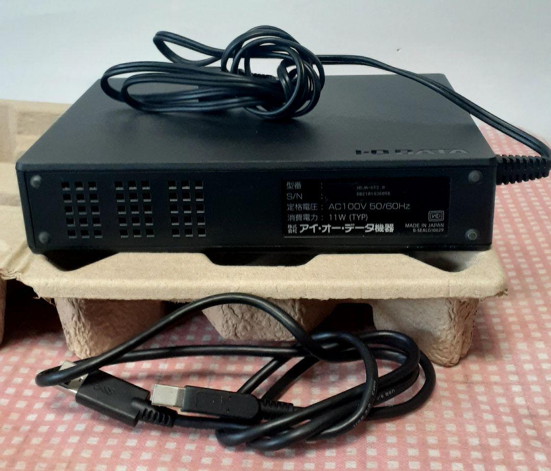 IO-DATA 外付けHDD 2TB HDJA-UT2R